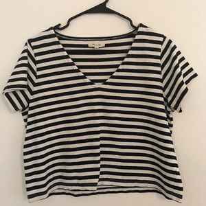 Madewell Boxy-Crop Tee